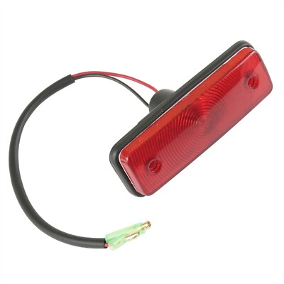 Caltric Rear Taillight Assembly For Yamaha Banshee 350 YFZ350 1987-2001