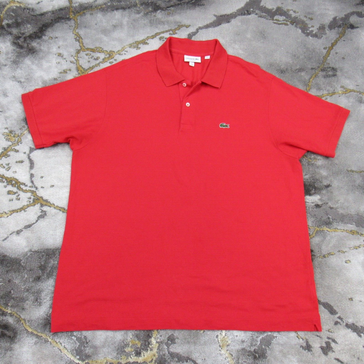 Lacoste 3x Polo Shirts Lacoste Polo Shirt Adult 3XL 100% Cotton
