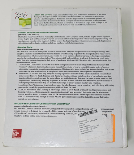 General, Organic, & Biological Chemistry by Janice Gorzynski Smith - Picture 5 of 5