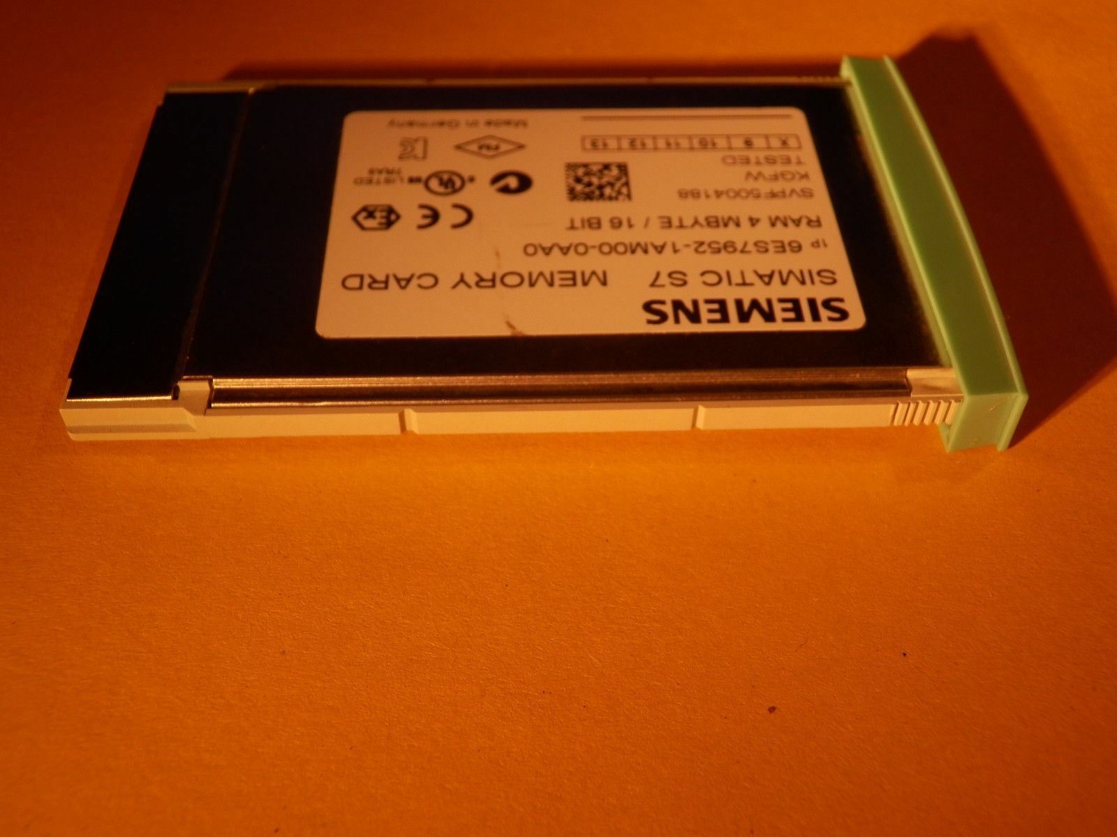 オンラインショップ】 新品 送料無料 S7, for Siemens Memory シーメンス 6ES7 952-1AM00-0AA0 4MB  Card メモリーカード