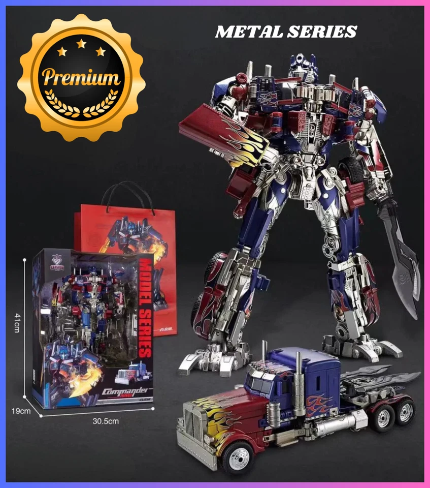 🛡️ [ Metal Series] – Figurines Premium Optimus Prime & Bumblebee ⚙ A SAISIR!! - Photo 2/4