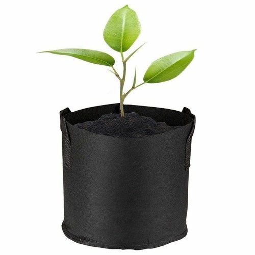 5Pcs Set Fabric Plant Pots Grow Bags with Handle 2 3 5 7 Gallon Planter Baskets - Picture 6 of 17