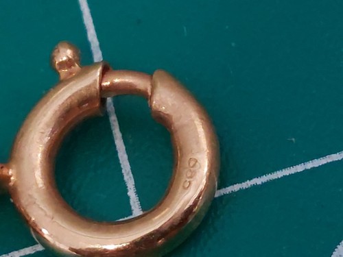 Bracciale ESTATE in oro massiccio 14k con filo di pepite alterato due volte 10,50g 7"-8" - Foto 12 di 14