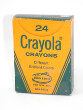 Binney Smith Crayola Crayons 24 Pack Brilliant Colors No 242 Made in USA
