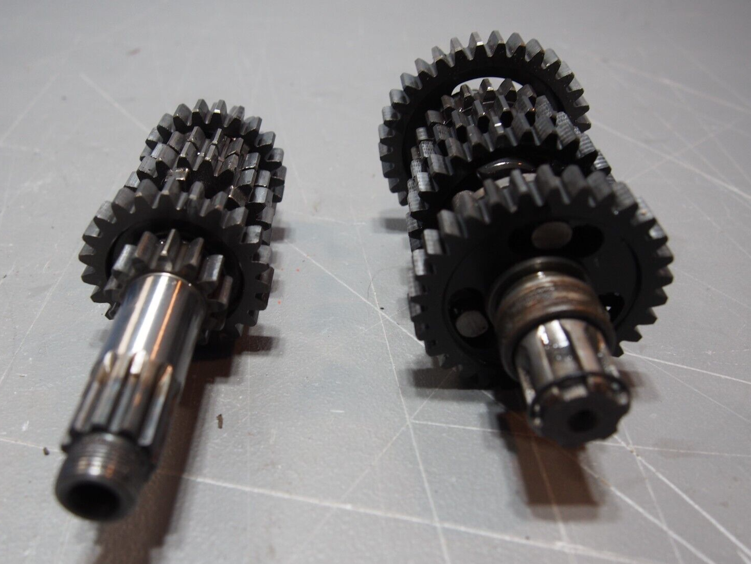 Kawasaki KX85 KX100 KX80 Transmission Shaft & Gears Counter Main 1998