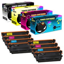 8 Toner replace for HP CF360X 508X Color LaserJet Enterprise M553dn M577z