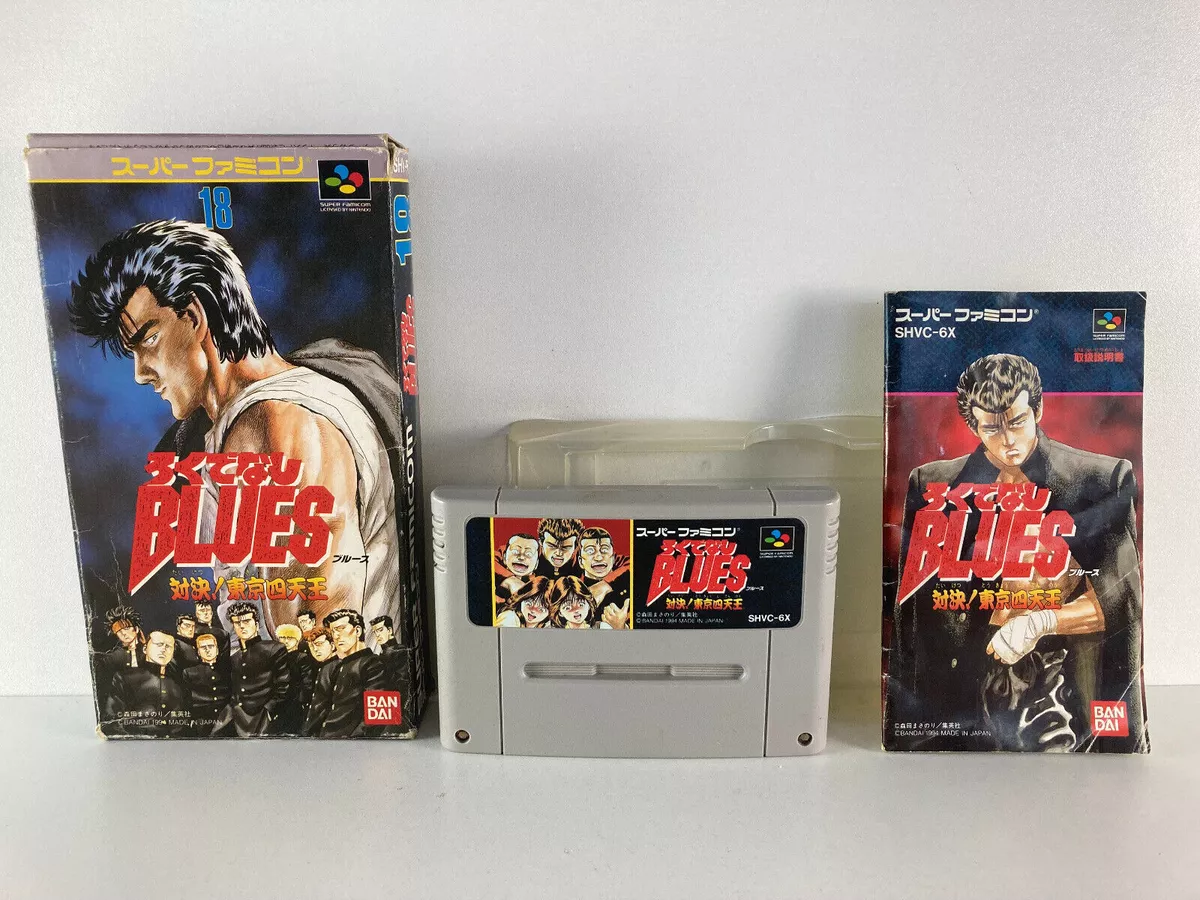 Rokudenashi Blues Nintendo - Jogo Original Nintendo Super Famicom