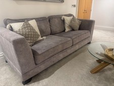 grey sofas 3 and 2 seater