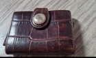 portefeuille Lancel vintage cuir