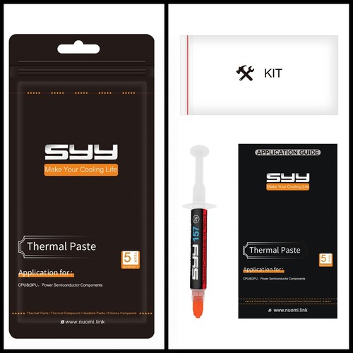 Thermal Paste, Syy 2 Grams Cpu Paste Thermal - Afbeelding 4 van 7