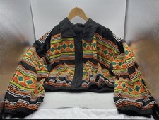 Seminole/Miccosukee Patchwork Quilted Jacket Native American Ric Rac Design 8