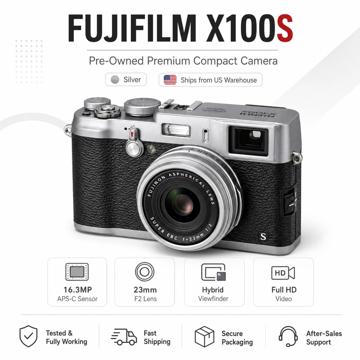 Fujifilm X100S Digital Cameras for Sale - Shop New & Used Digital