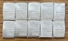 LOT OF 10 VALCAMBI SUSSE 1 GRAM .999 FINE SILVER BARS