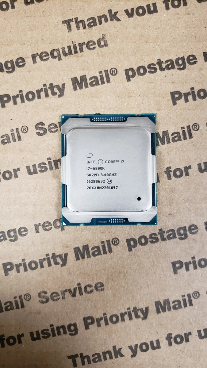 Intel Core i7-6800K Processor Model Computer Processors (CPUs) for