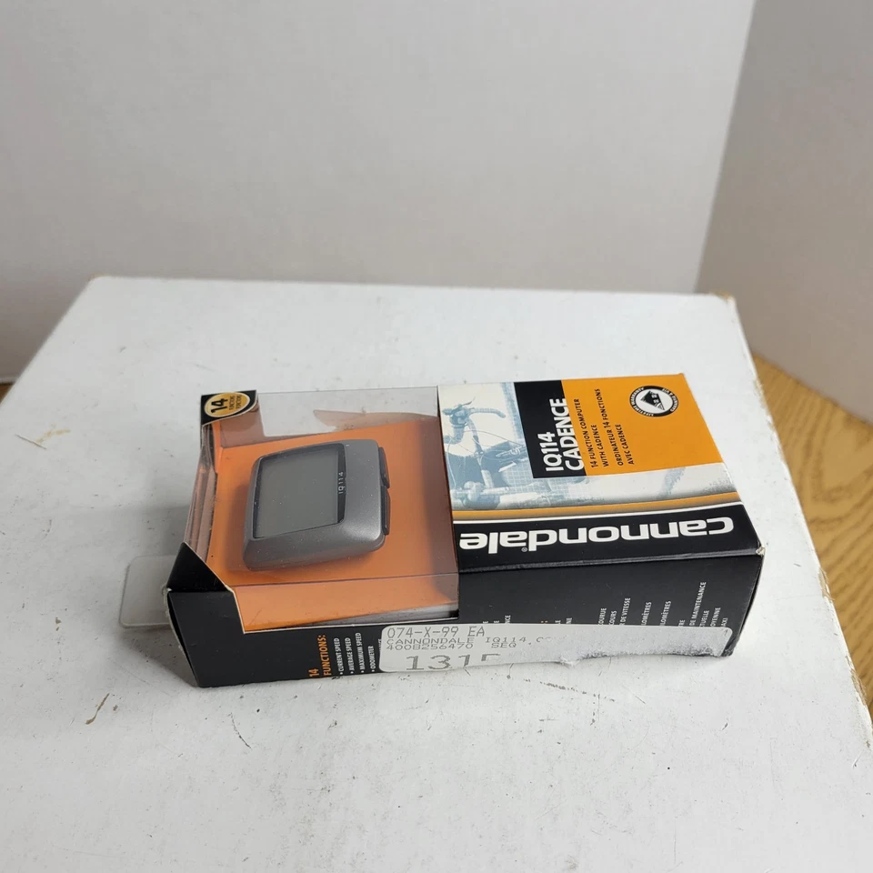 Cannondale IQ114 Cycling Computer 14 Function With Cadence  - Image 3 of 4