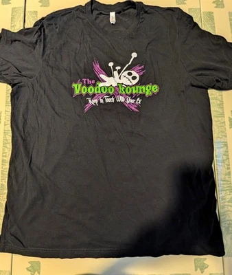 Canvas Bella + Canvas 2XL/3XL Knit Voodoo Lounge Tee Black Crew Neck 0210 - Image 1 of 4