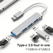 467 USB Dock 1-to-4 High-Speed Multi Function Expander Cable for Mobile & PC