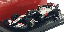 Minichamps 1/43 Scale 417 201750 - HAAS F1 Team VF-20 FP1 #50 Abu Dhabi GP 2020