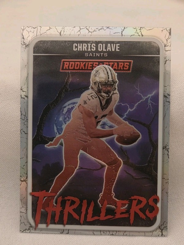 2025 Panini Rookies & Stars - Thrillers Chris Olave #14 Silver