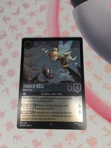 Tinker Bell - Giant Fairy 188/204 Fabled Super Rare Cold Foil NM Disney Lorcana