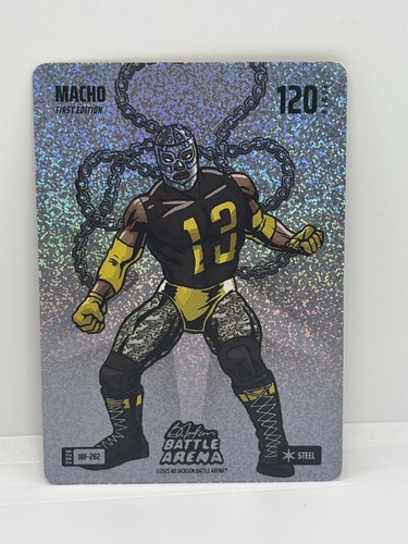 2026 Bo Jackson Battle Arena Macho Manny Machado Silver Glitter Steel Foil