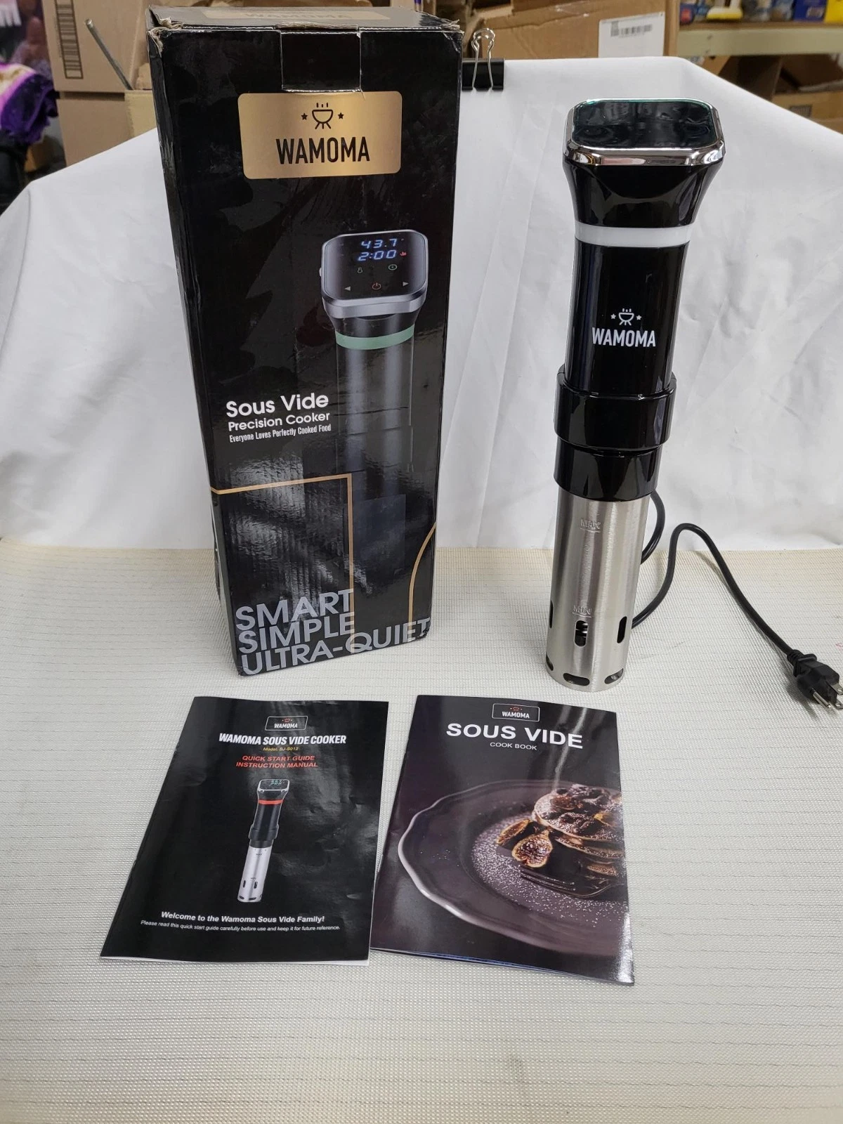 Wamoma Sous Vide Precision Cooker 1100 W SJ-S012
Opens in a new window or tab