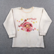 Vintage 2001 Doremi Toei Anime Kids Size 15x19.75 Sweatshirt Sweater White
