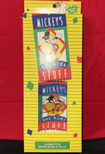 VINTAGE 1990's MICKEY's FOR KIDS STUFF SIZES 9-12 THE WALT DISNEY COMPANY RARE