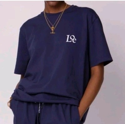 Life of Ease Loe Bio Baumwolle T-Shirt Kurzarm XS Midnight Navy