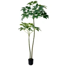 Artificial Umbrella Tree 4/5/6ftTall Fake Plants Artificial Umbrella Plants f...