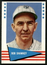1961 Fleer Baseball Greats (F418-3) #139 Bob Shawkey VG/VG-EX