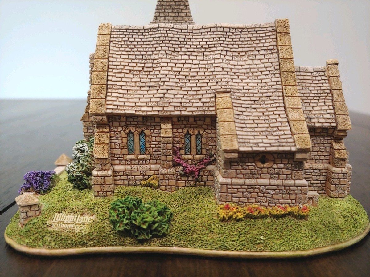 Lilliput Lane St. John The Baptist Church Excellent Condition No