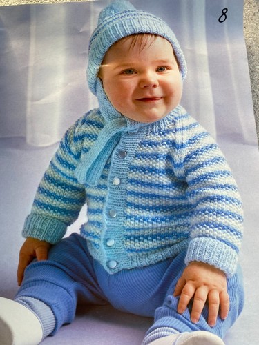 Sirdar Snuggly Knits Fashion Book 170 Baby Patterns Jackets, Dress, Shawl Toys - Picture 6 of 14