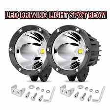 2x 4" Inch LED Work Light Bar Spot Driving Fog Pods Offroad ATV Boat Trucks SUVs
