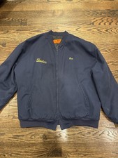 Vintage Red Kap Men s XXL Navy Quilted Lined Delivery Jacket Workwear Ron