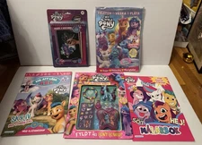 NIB Sealed Unused My Little Pony G5 Coloring Books Swedish Danish Spanish MLP