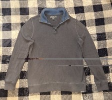 L Grey Quarter Zip