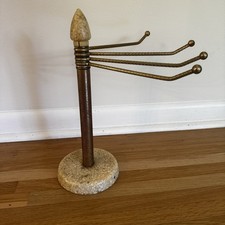 Taozun Toallero De Mano – Toallero Para Baño Con 4 Ganchos Adhesivos Para Toallas, Juego De Barra De Toalla Autoadhesiva De Acero Inoxidable Para Pegar En La Pared (plata Cepillada