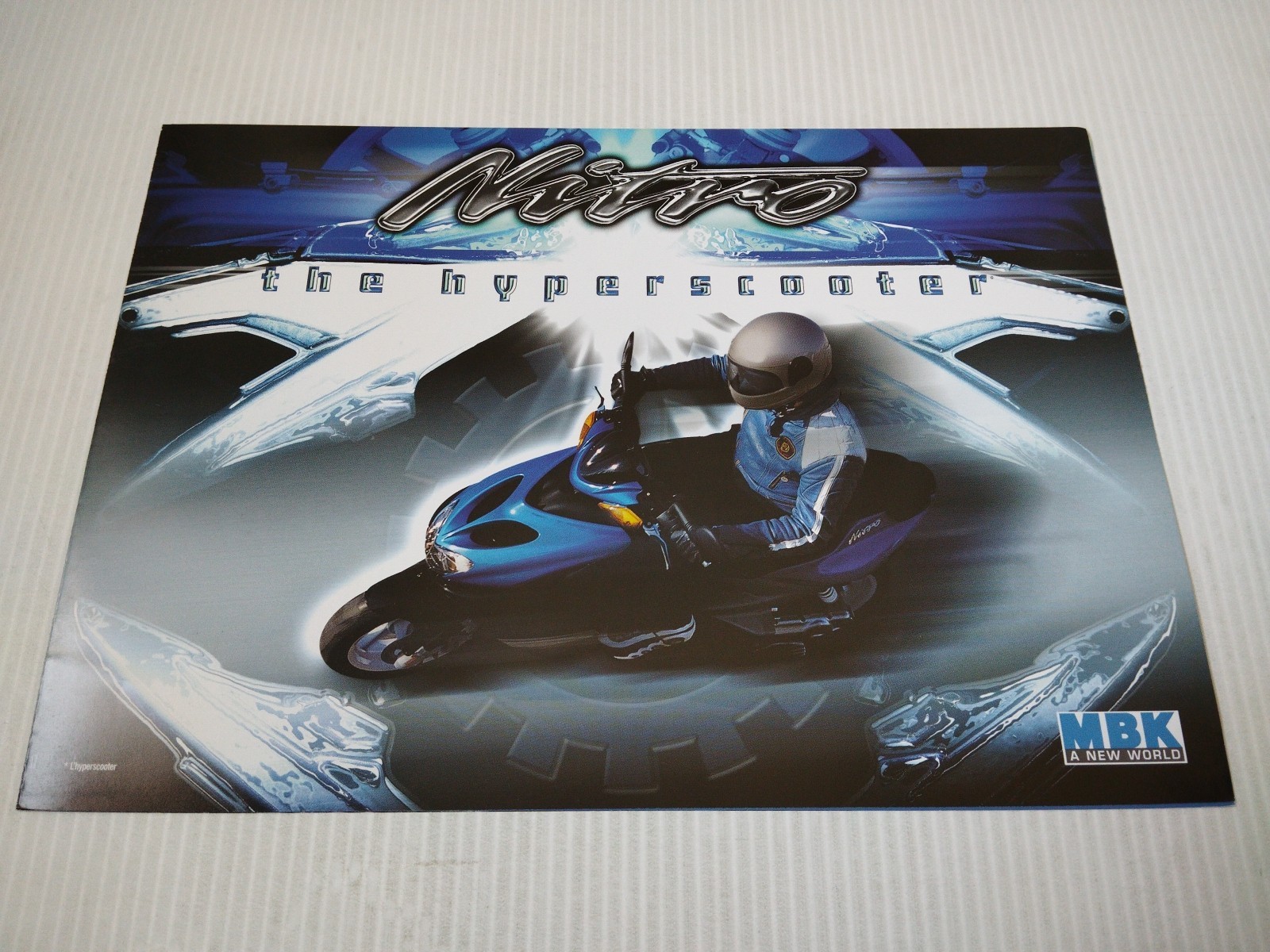 Catalogue MBK 50 Nitro 1999 idéal pour Décorer un Atelier ou Compléter sa Collection
