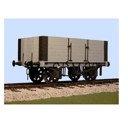 Slaters 4035 6 Plankenwagen (Seitentür) Gloucester Spurweite OO Bausatz | Condition: New