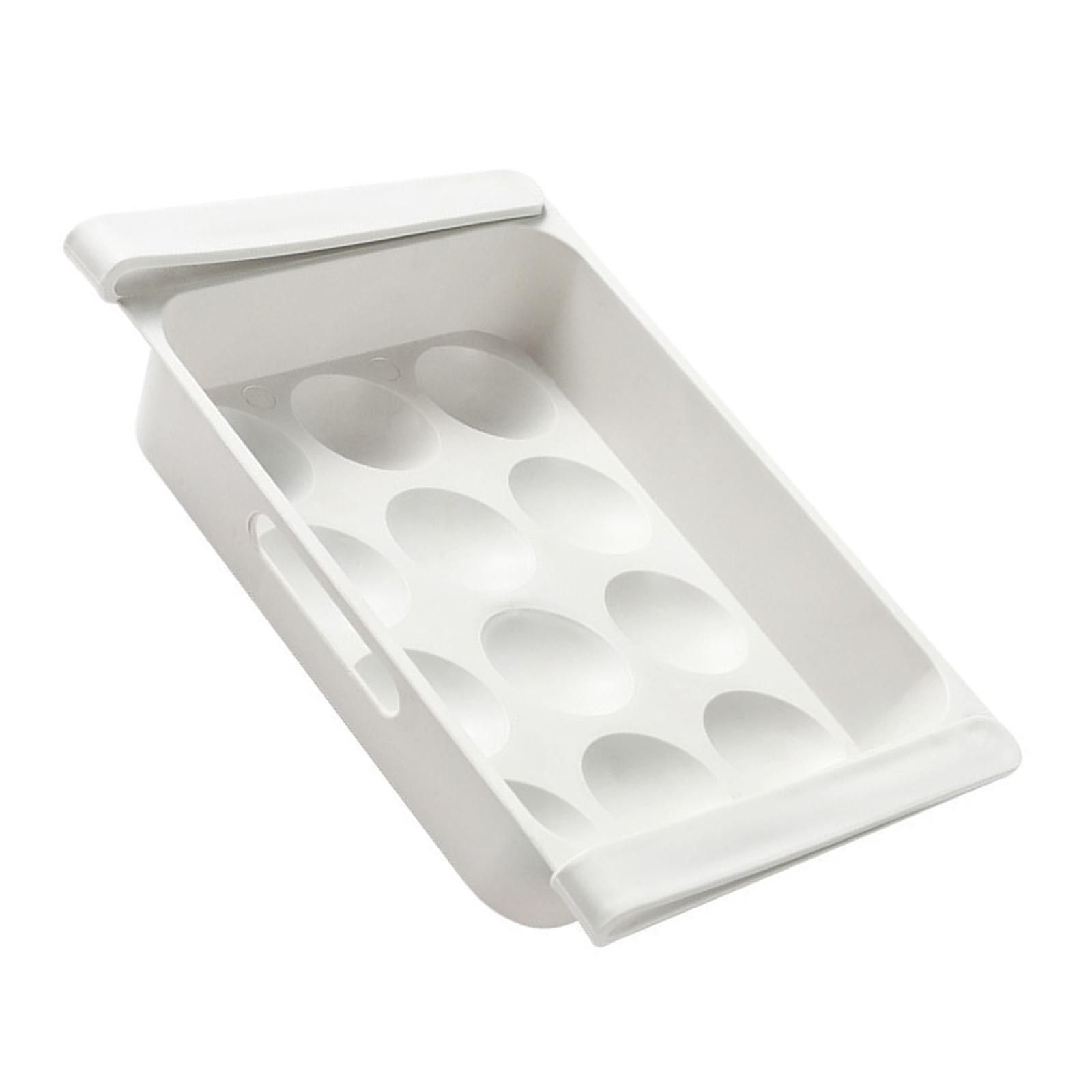 12 Grids Fridge Egg Holder Tray Durable Freshness Preservation For Kitchen Refri
