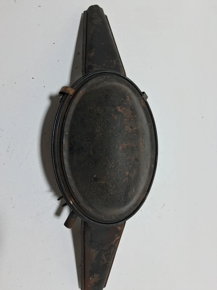 1967 1968 Volkswagen VW Tipo 1 Bug Beetle filtro de purificador de ar de banho óleo vintage original de fábrica - Imagem 2 de 4