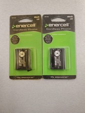 2 Pack Enercell 2301282 Rechargeable Battery 800mAh 3.6V