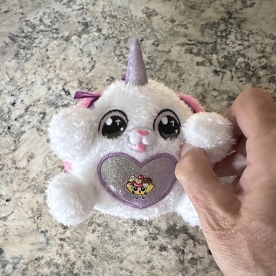 Zuru Rainbocorns Puppycorn Bow Surprise 5'' Plush Purple and White b252