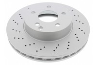 2X Mapco Bremsscheibe 25797C FüR Klasse Mercedes C204 S204 W204 Model 180 204