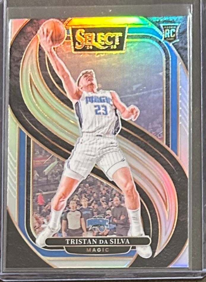 2024-25 Select Basketball Tristan Da Silva #167 RC Premier Silver Prizm