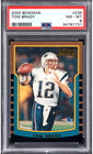 2000 BOWMAN #236 TOM BRADY ROOKIE RC PSA 8 NMT/MT  w/ Razor Sharp Corners "GOAT"