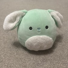Squishmallows plush - Isabella Mint Green Bunny - 7.5 inches tall - look inside
