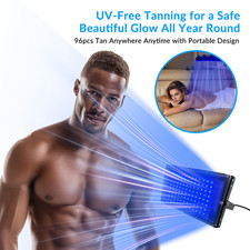 460nm UV Beauty Tanning Light Sun Solarium Lamp Facial Body Tanner Bronzer Skin