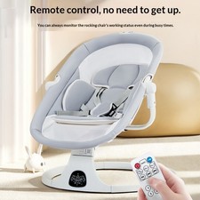 Electric Baby Swing Rocker with Bluetooth Connectivity